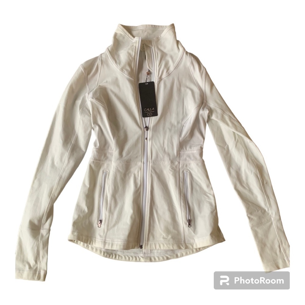 NWT White Calia Jacket